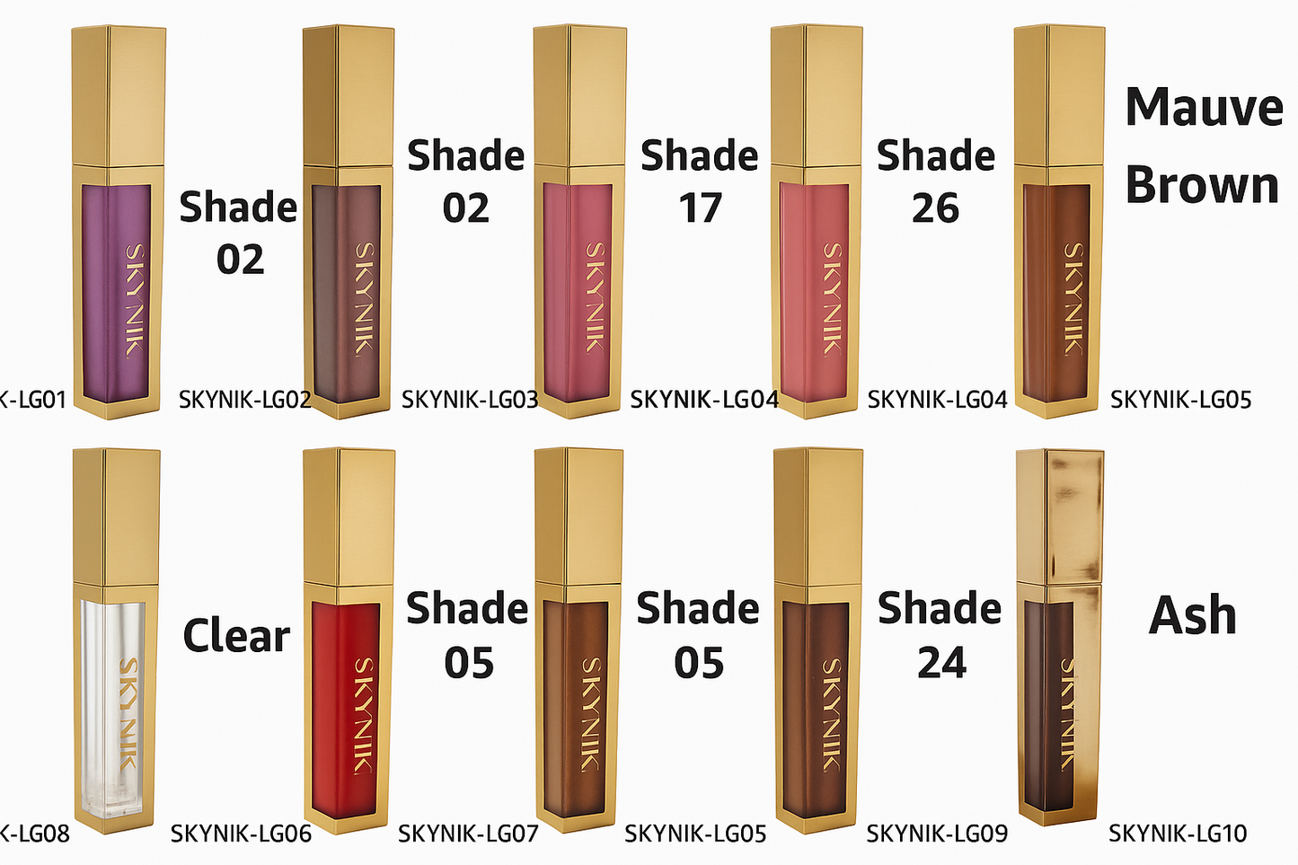 SKYNIK Lip Gloss – Hydrating & Smooth