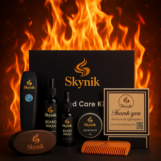 Skynik Beard Care Kit – Luxury Grooming Set for Men